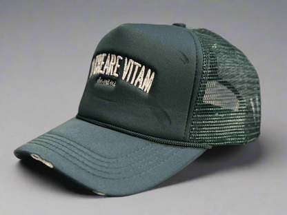 Vis Creare Vitam Embroidered Trucker Hat